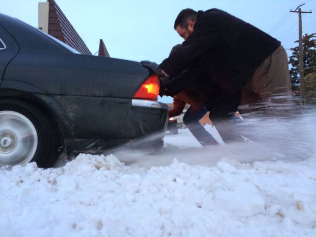 Your car has been stuck in the snow in May (or September)